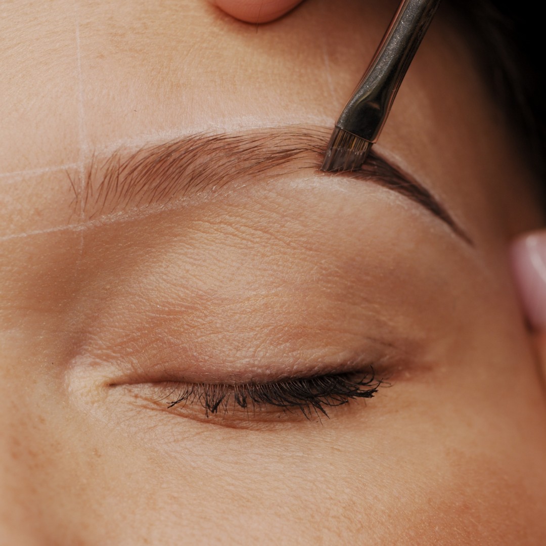 powder ombre brows